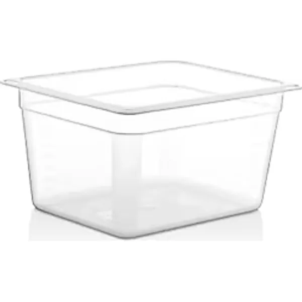 Öztiryakiler Polipropilen Gastronorm Küvet, GN 1/2-200, 32,5x26,5x20 cm