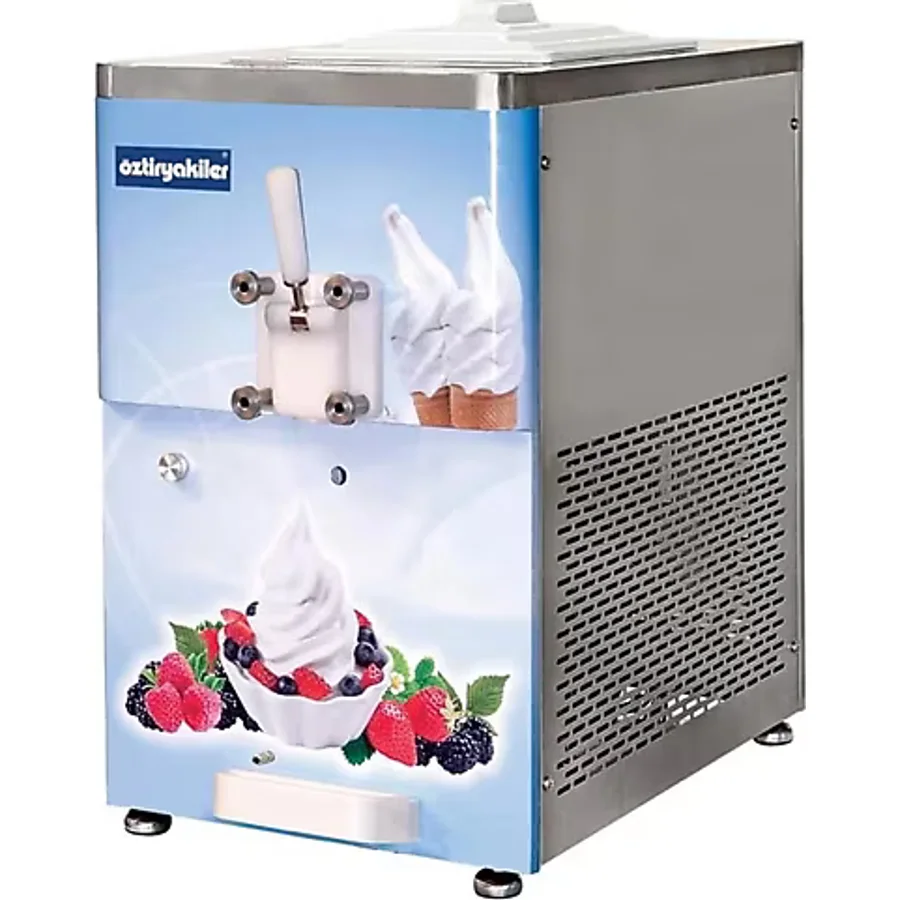 Öztiryakiler Tek Kollu Dondurma Makinesi, Set Üstü, 16 Lt
