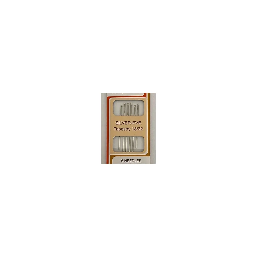 Öztürk Etamin Kanaviçe Nakış Ve El Işleme Iğnesi. (18/22) 6'Lı Paket Gri