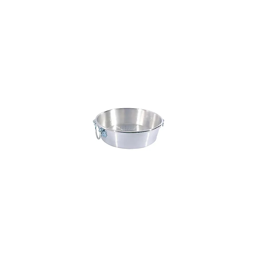 Özyetişen Metal Salça Pekmez Leğeni Tarhana Tavası Kulplu Çap: 70 Derinlik 20 cm 130 ml Kalınlık Alüminyum