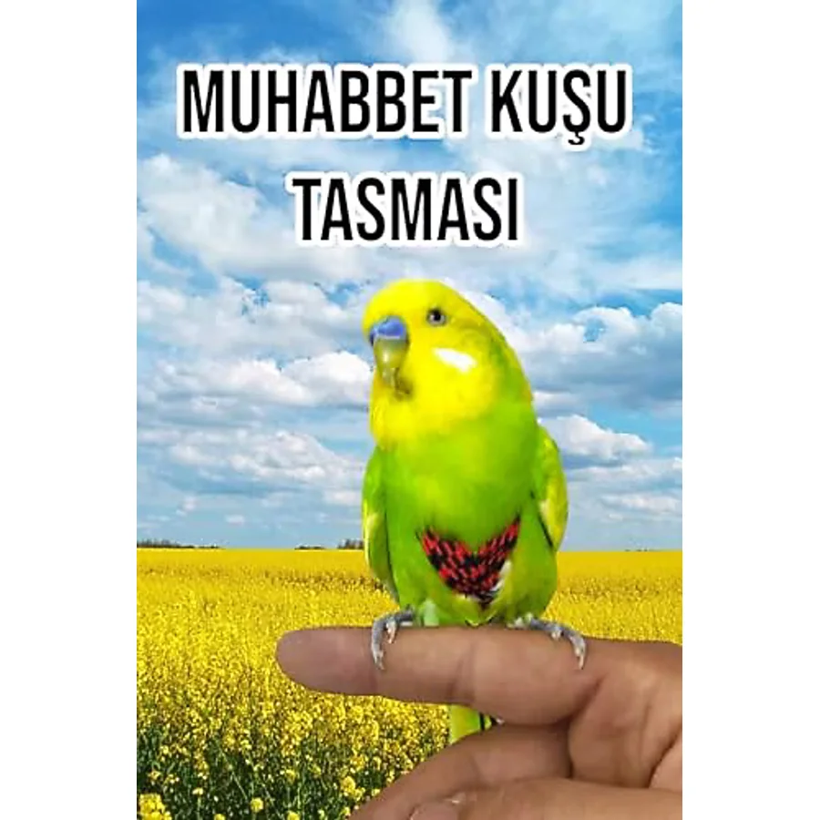 Ozzipetshop Muhabbet Kuşu İçin Özel Gezdirme Dolastırma Tasması
