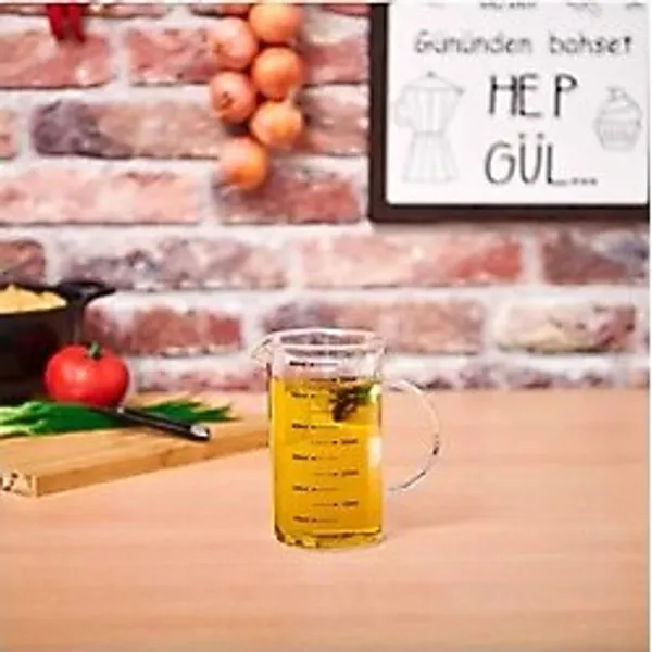 Paçi Borosilikat Cam Ölçü Kabı - 600 Ml