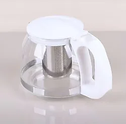 Paçi Renkli Süzgeçli 700 ml Cam Demlik