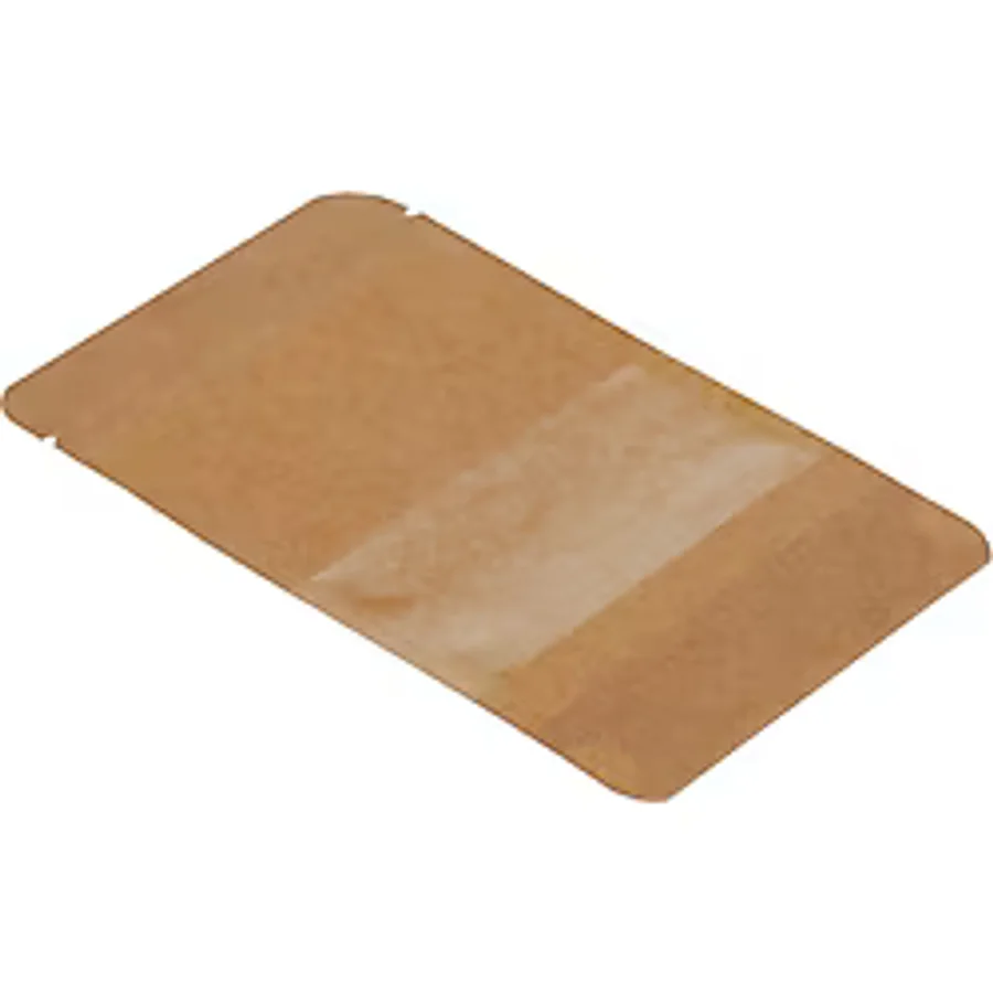 Packanya 8,5x14,5x2,5 Cm-100 Adet Kraft Dar Pencereli Doypack
