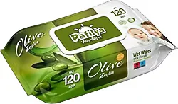 Pafilya Zeytin 120 Yaprak Islak Havlu Mendil