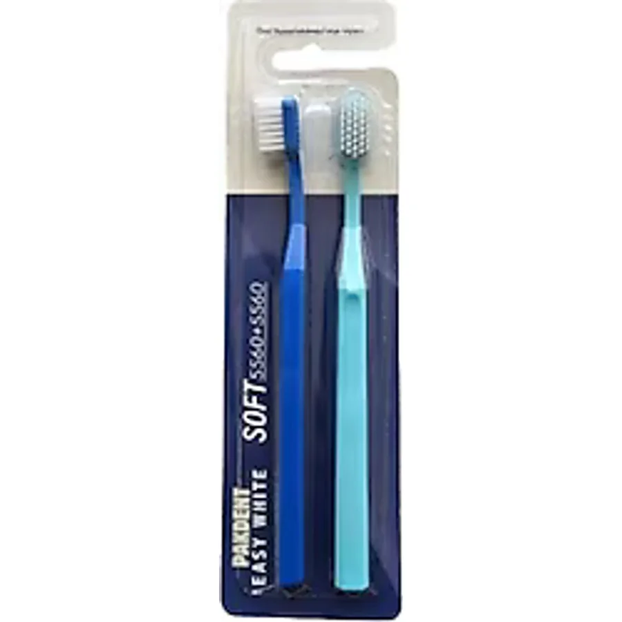 Pakdent Easy White 5460 Yumuşak 2'li Diş Fırçası
