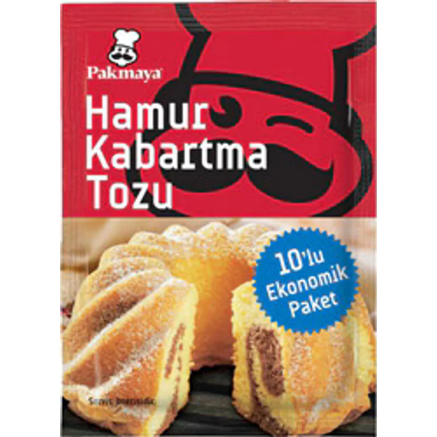 Pakmaya 10'lu Kabartma Tozu