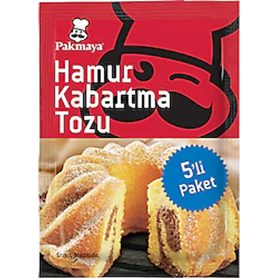 Pakmaya 50 gr 5'li Hamur Kabartma Tozu