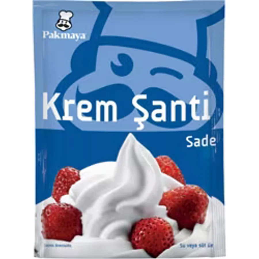 Pakmaya Sade 75 gr Tekli Krem Şanti