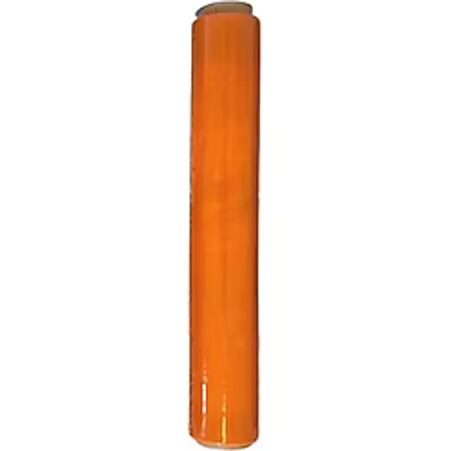 Palet Rulo Streç Film Folyo - Şeffaf Turuncu - 17 Mikron - 50 Cm. x 300 Metre - 1 Adet