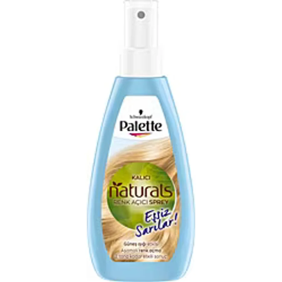 Palette Kalıcı Doğal Renkler 150 ml Saç Açıcı Sprey