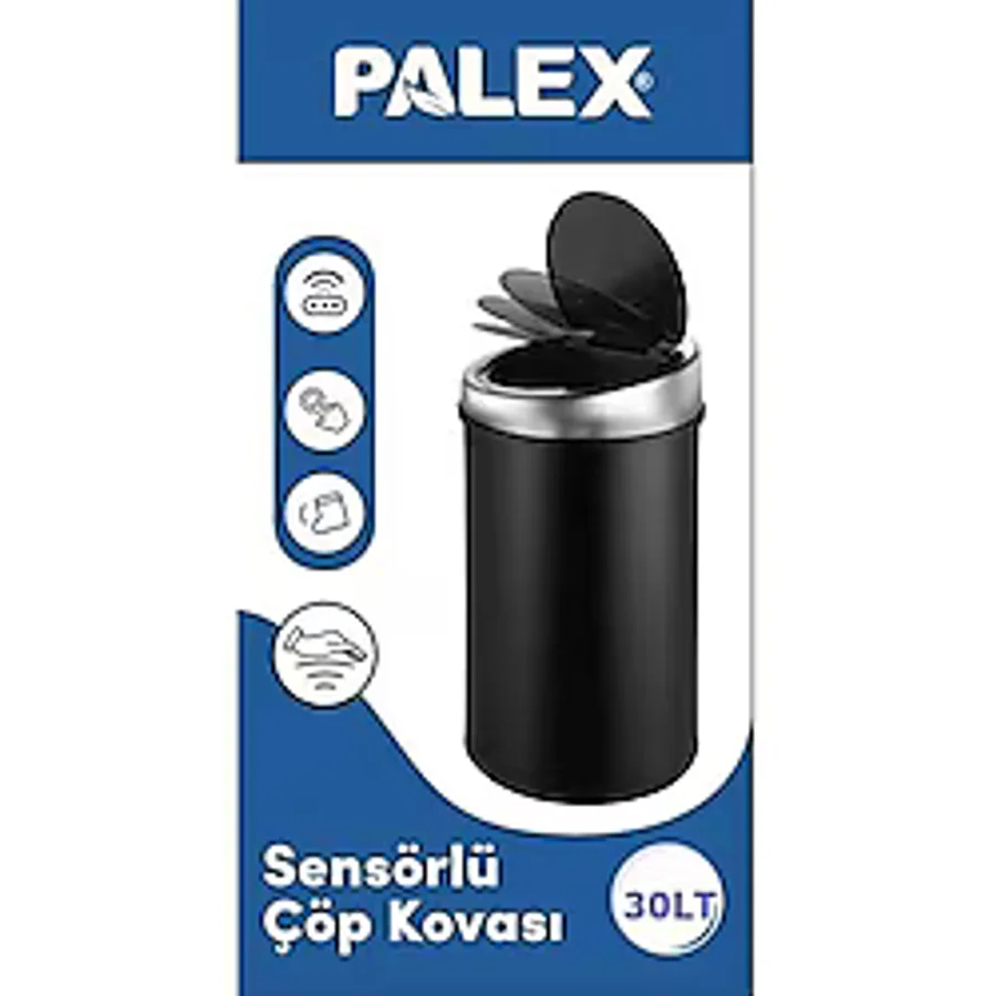Palex SP-30 Sensörlü Çöp Kovası 30 Litre