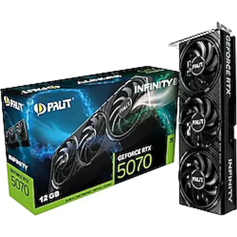 Palit RTX 5070 Infinity 3 NE75070019K9-GB2050S 192 Bit GDDR7 12 GB Ekran Kartı