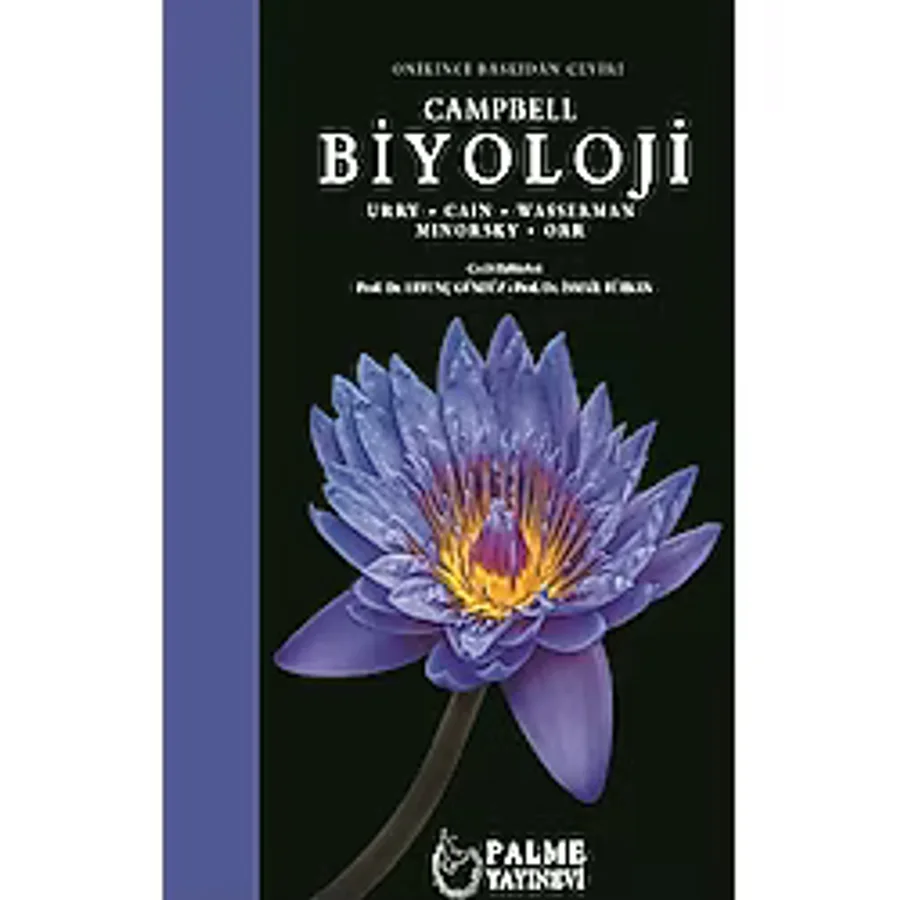 Palme Yayıncılık Campbell Biyoloji Kitabı - Lise ve Üniversite Öğrencileri İçin Kapsamlı Ders ve Başvuru Kaynağı