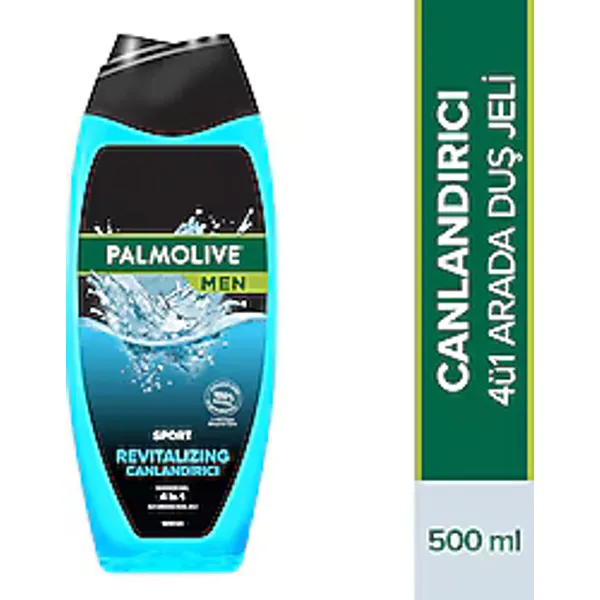Palmolive Men Sport Revitalizing 4'ü 1 Arada Canlandırıcı 500 ml Duş Jeli