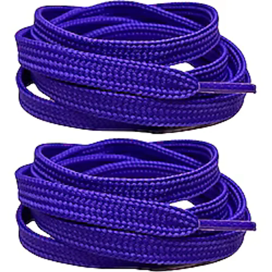 Palwin Exclusive 120 cm Ayakkabı Bağcığı, Yassı Çift Katmanlı Örgülü Nike Adidas Vans İçin Bağcık