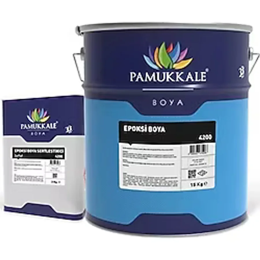 Pamukkale 4200 Epoksi Boya 15 Kg+3 Kg Ral 2009 Turuncu