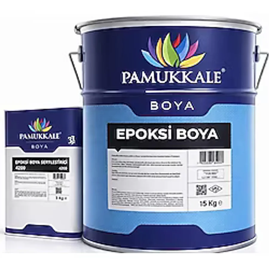 Pamukkale 4200 Epoksi Boya 18 Kg Ral 7016 Antrasit Gri