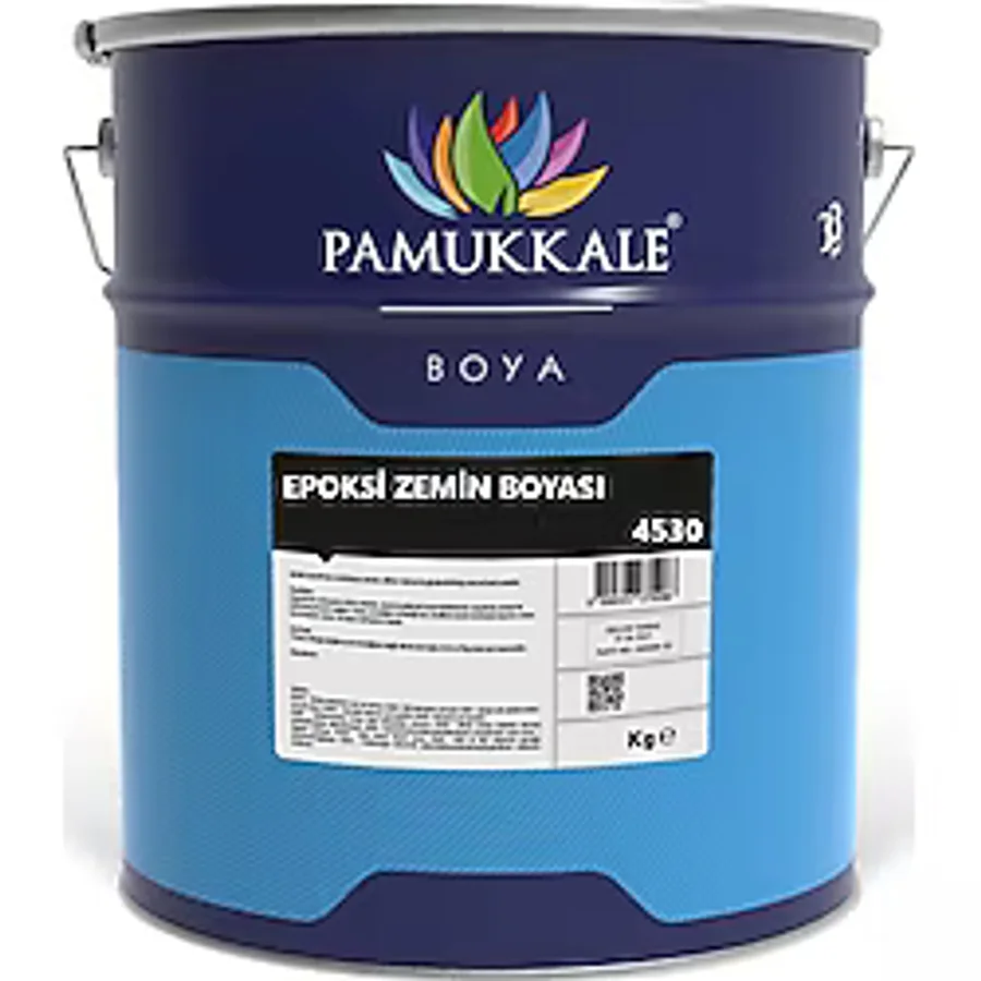 Pamukkale 4530 Epoksi Zemin Boyası 18+3 Kg Gri Ral 7040