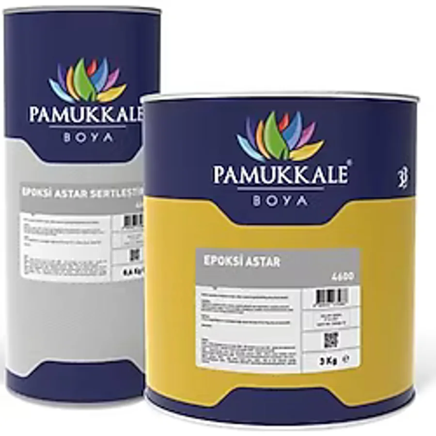 Pamukkale 4600 Epoksi Astar 3 Kg+0.60 Kg Gri Ral 7039