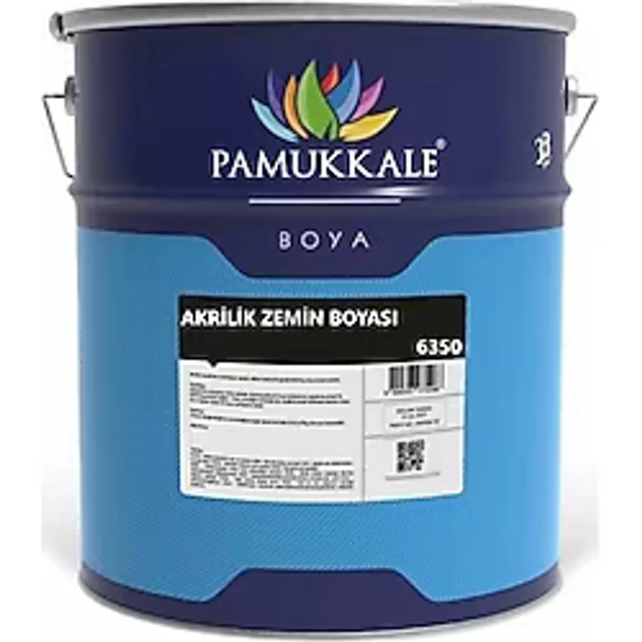 Pamukkale 6350 Akrilik Zemin Boyası 2.5 Kg Ral 7047 Açık Gri
