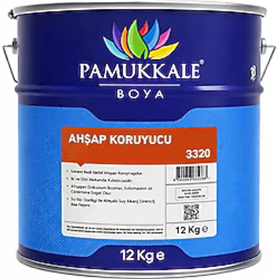Pamukkale Ahşap Koruyucu 12 Kg Tik Ağacı