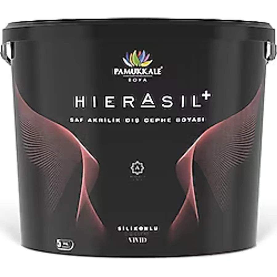 Pamukkale Hierasil Silikonlu 15 lt Dış Cephe Boyası