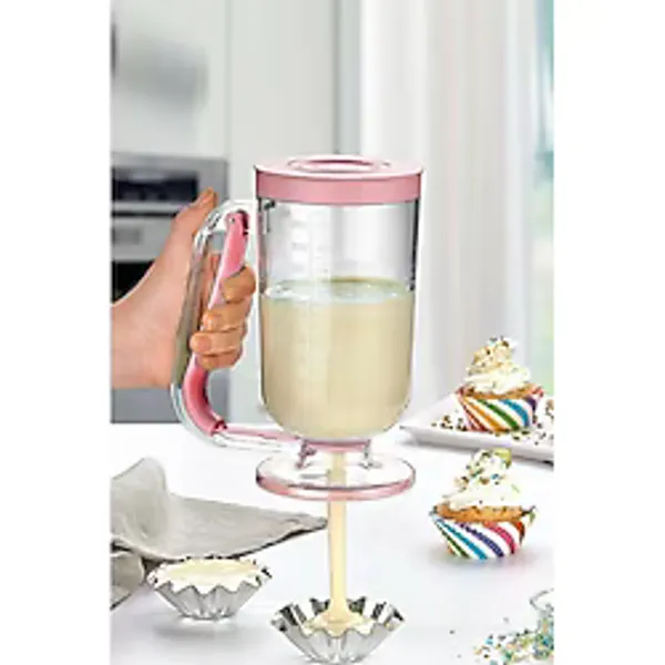 Pancake Ölçekli Krema Hamur Puding Porsiyonlayıcı Dağıtıcı Akıtma Yardımcısı