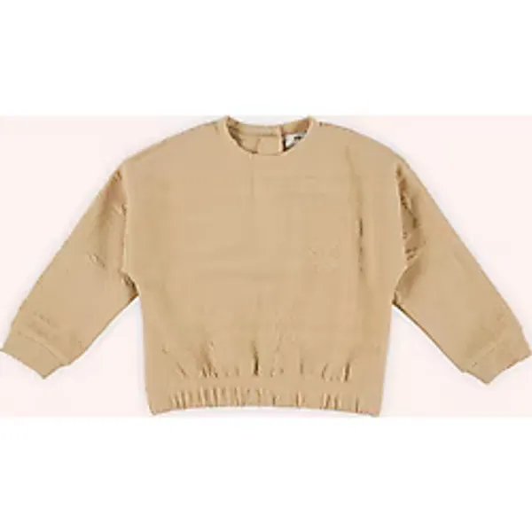 Panço Kız Bebek Bej Sweatshirt