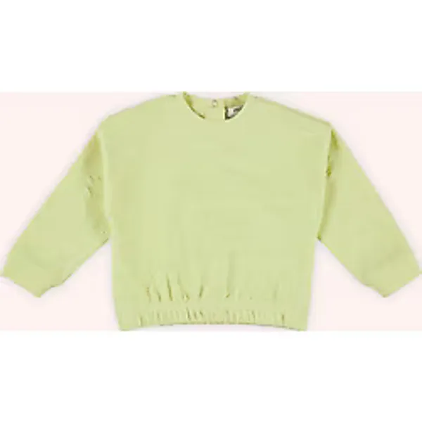 Panço Kız Bebek Yeşil Sweatshirt