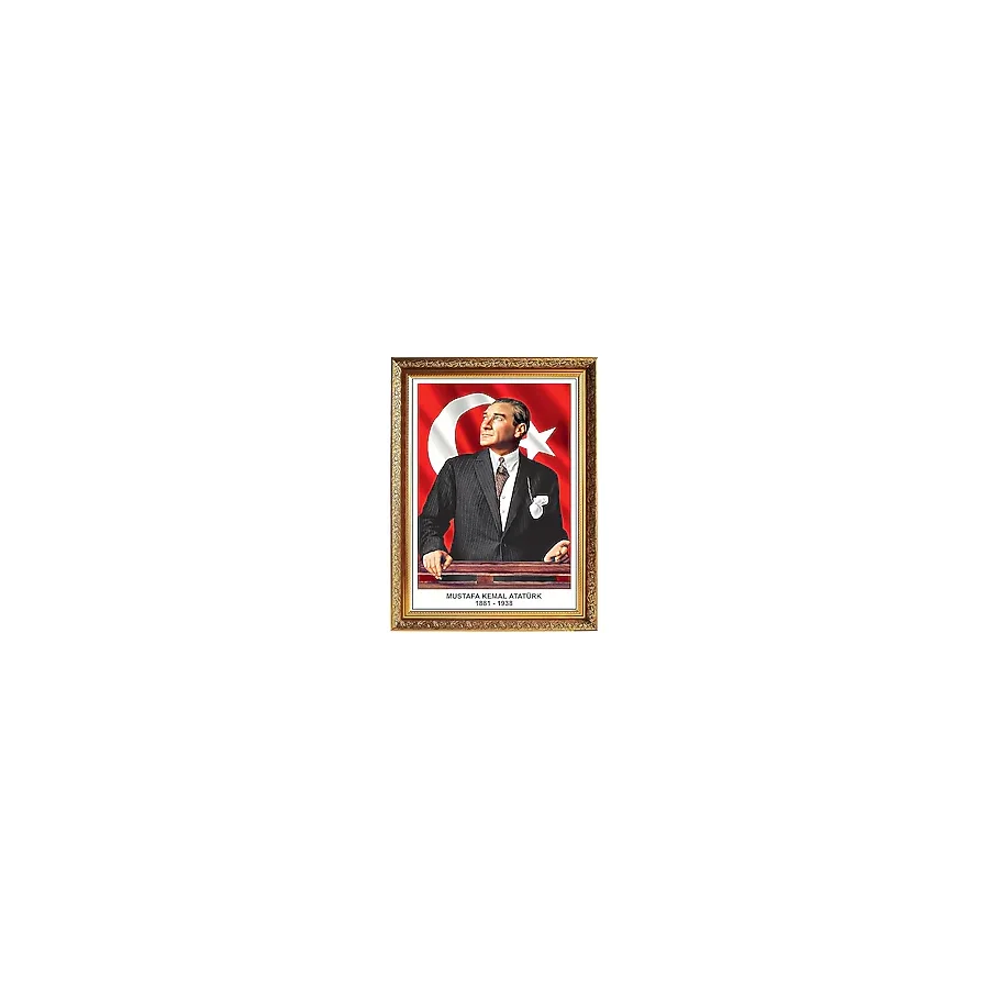 Panda Pan 640 Mdf Çerçeve Milli Levha Atatürk Köşesi 60x80
