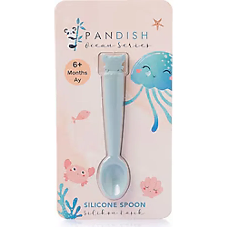 Pandish Crabby Silikon Mama Kaşığı