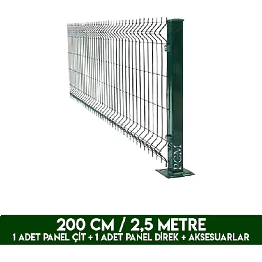 Panel Çit Market Panel Çit Market Pcm 200 X 250 Cm Panel Çit Takım