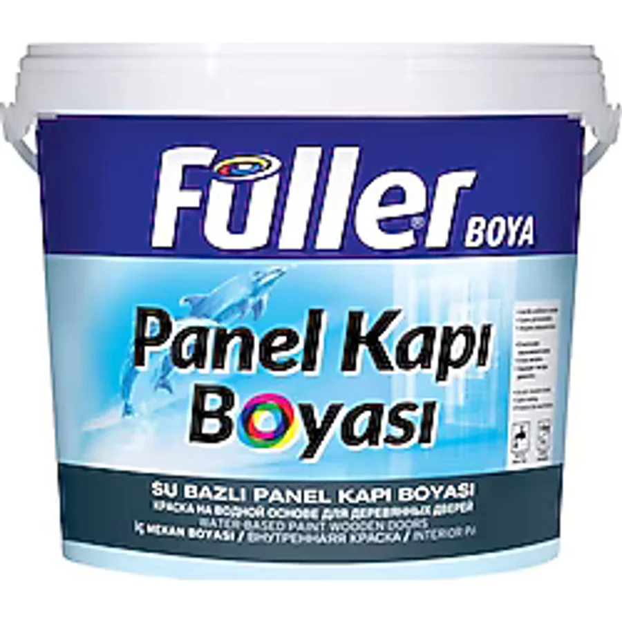 Panel Kapı Boyası Beyaz 0,75 Litre - 10 - 001-Renkli