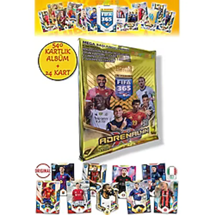 Panini Fifa 2026 Mega Başlangıç Paketi Dergi Albümü (18 Core 1 XXL 3 Limited 1 Coin 1 Golden Kart)