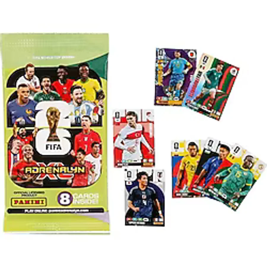Panini FIFA World Cup 2026 Adrenalyn XL Futbol Kartı 24'lü Paket 192 Kart