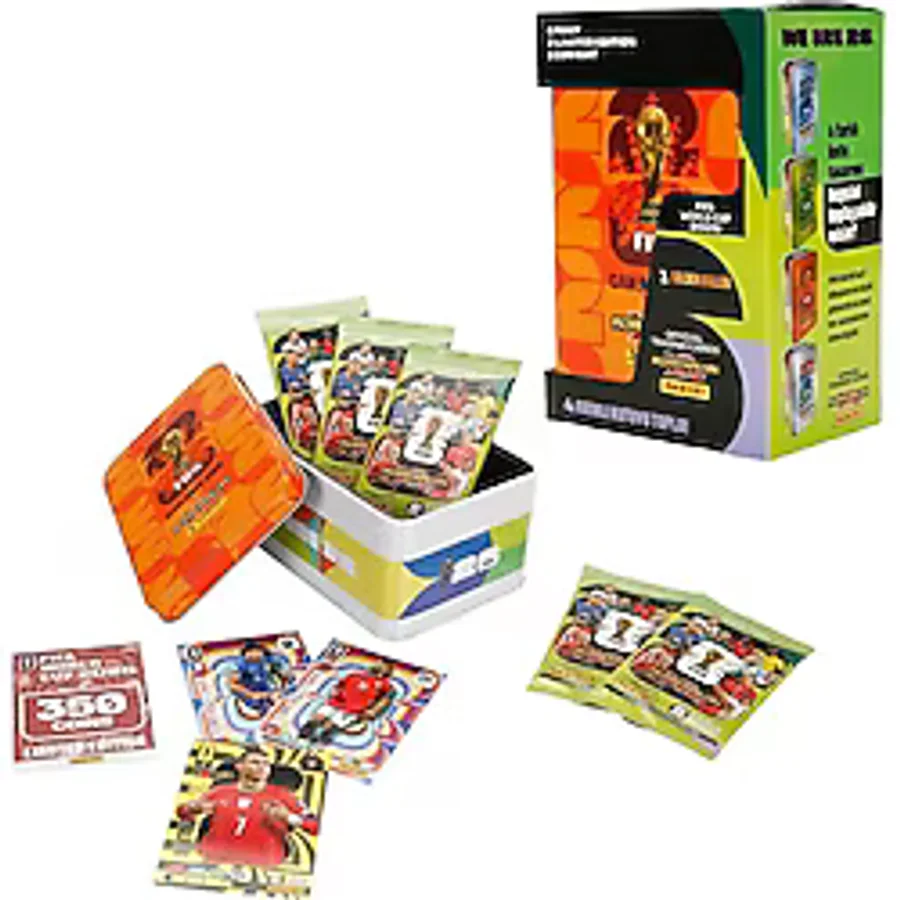 Panini Fıfa World Cup 2026 Adrenalyn Xl Trading Card Metal Kutu - Turuncu Kutu