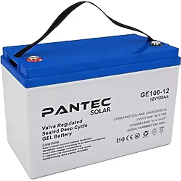 Pantec 100 Amper Solar Jel Akü Derin Döngü