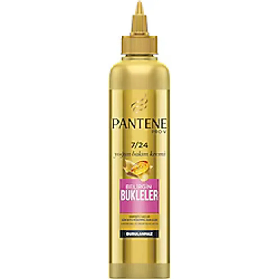 Pantene 7/24 Belirgin Bukleler 300 ml Durulanmayan Saç Kremi