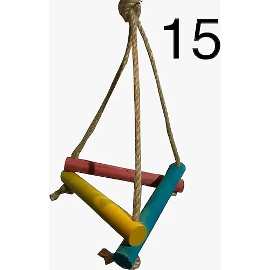 Papağan Tünek Oyuncağı Kuş Tüneği 15