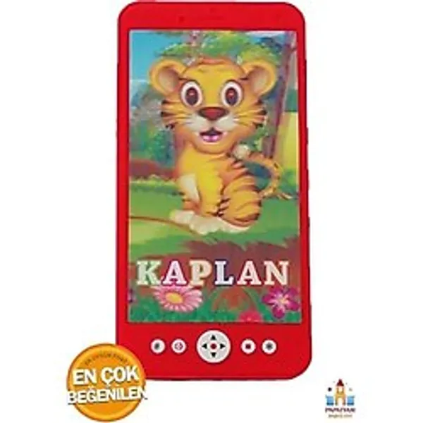 Papatyampartievi Kaplan Oyuncak Telefon: Pilli Işıklı, Çocuklar İçin Eğlenceli Oyuncak