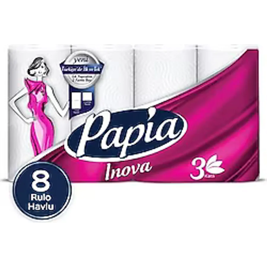Papia Inova 8'li Kağıt Havlu
