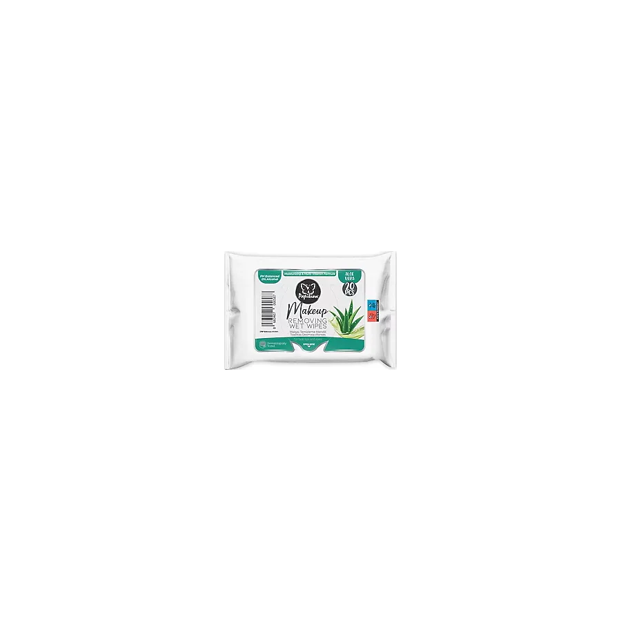 Papilion Aloe Vera pH Dengeli 20'li Makyaj Temizleme Mendili