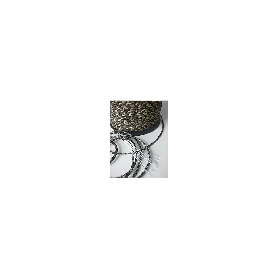 Paracord 550 4mm 7 Çekirdek Outdoor Bileklik Çadır Kamp Ipi 10 Metre 0015-10 askeri kamuflaj Tek Ebat