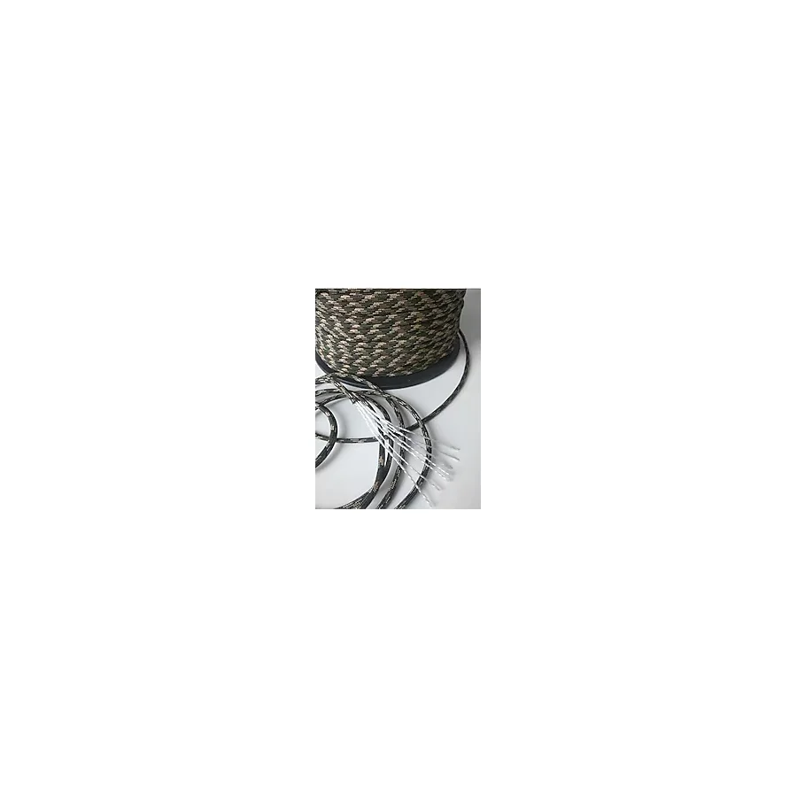 Paracord 550 4mm 7 Çekirdek Outdoor Bileklik Çadır Kamp Ipi 5 Metre 0015 askeri kamuflaj Tek Ebat