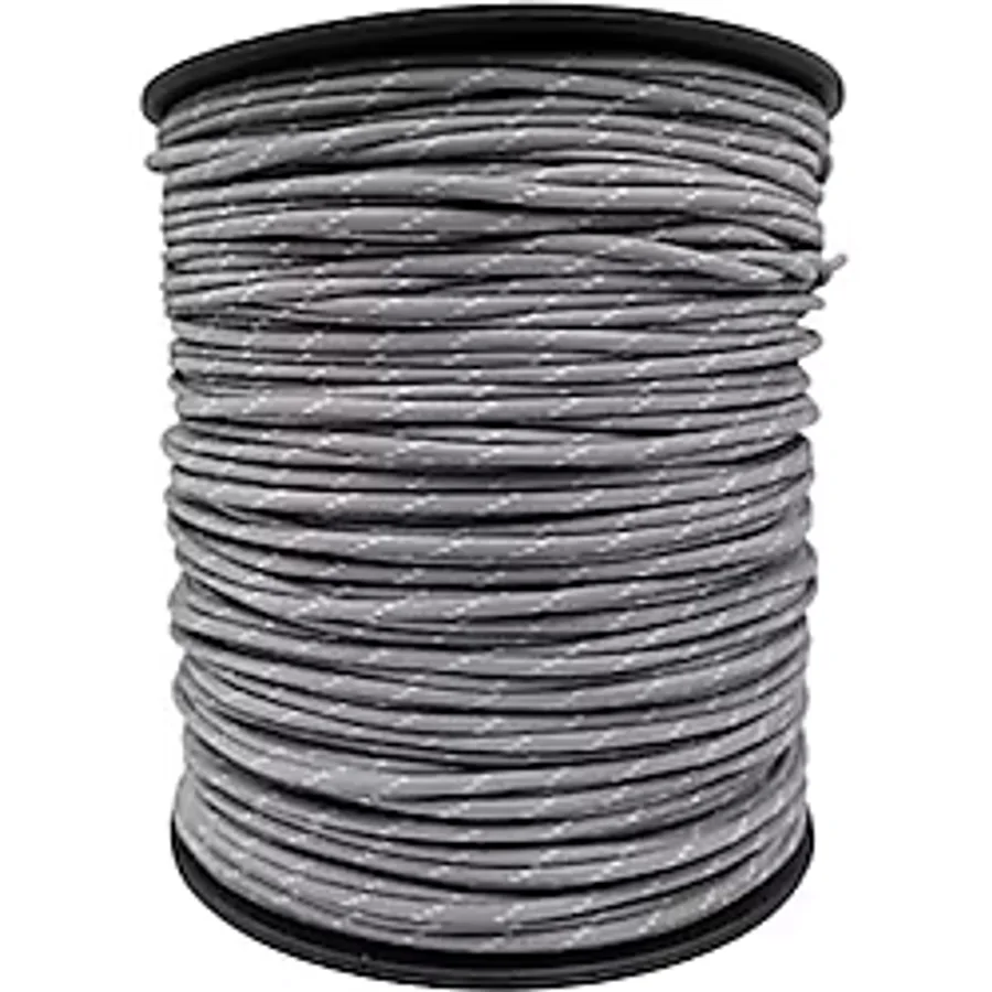 Paracord İp 4 Mm Gri Desenli No:94 10 Metre