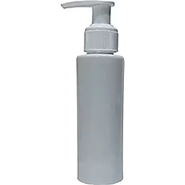 Paradise 1 adet 100 ml sıvı sabun ve dezenfekten pompalı beyaz boş pet şişe