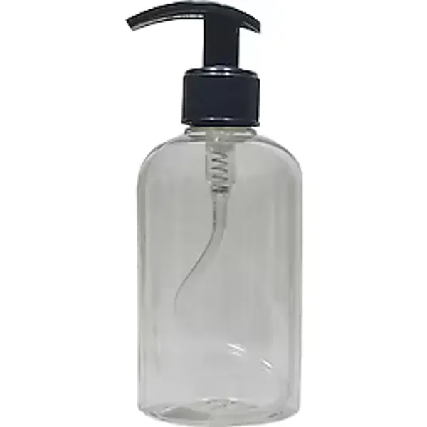Paradise Sıvı Sabun Dezenfektan İçin Pompalı Boş Pet Şişe Şeffaf 20 x 500 ML