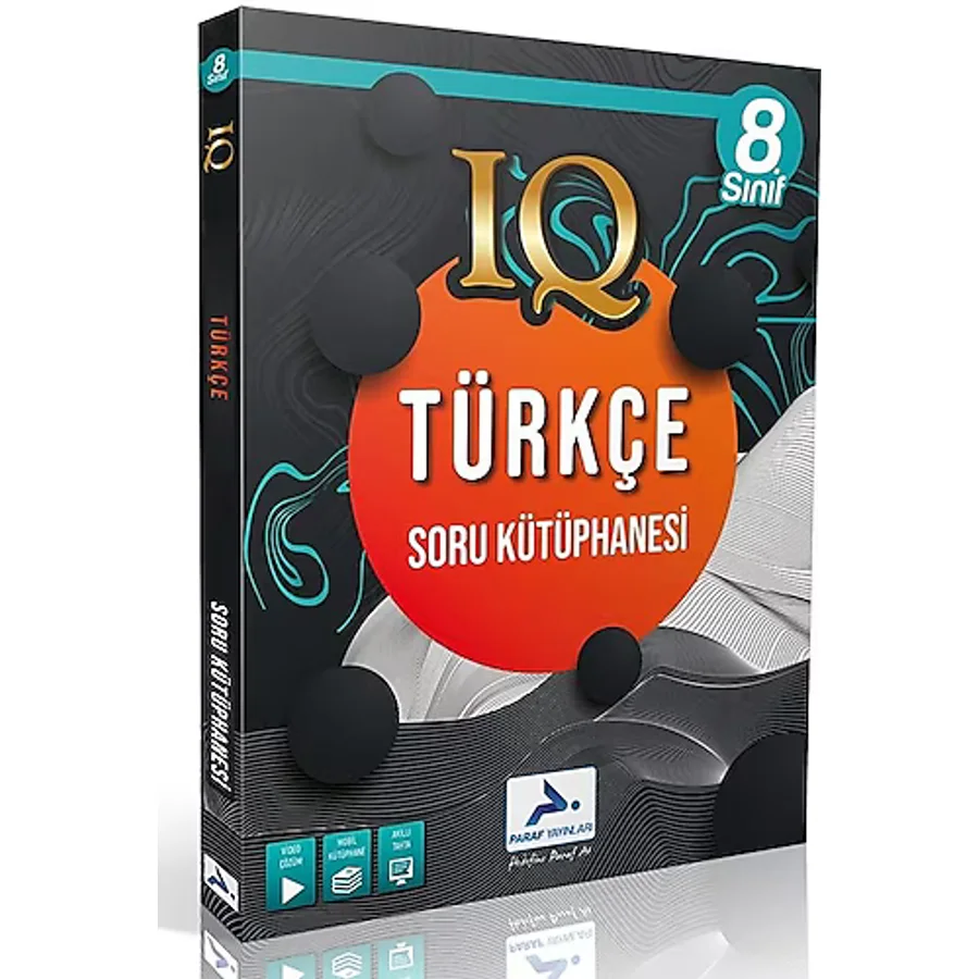 Paraf Yayınları 8. Sınıf IQ Türkçe Soru Kütüphanesi