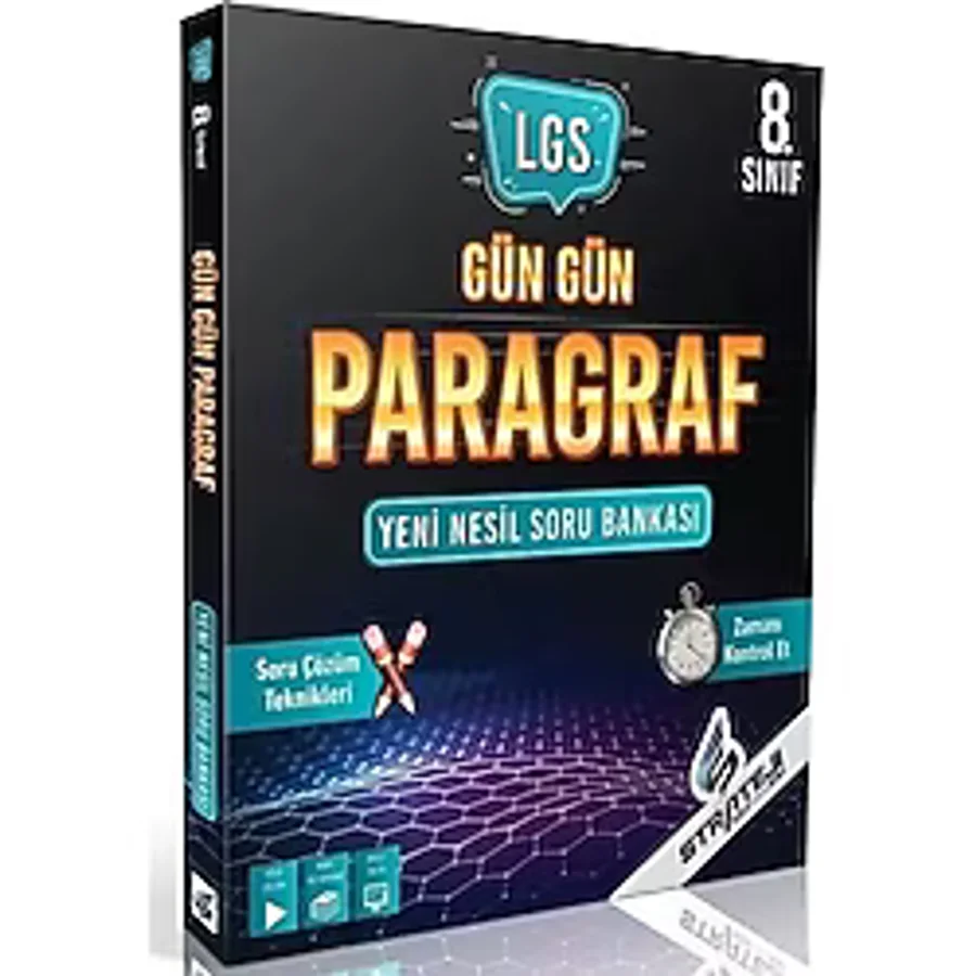 paraf yayınları Yayınları 8. Sınıf LGS Gün Gün Paragraf Soru Bankası 2021-2022 Alens group 897754